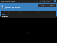 Tablet Screenshot of concellodearzua.com